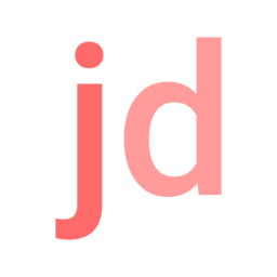 Logo de Juan David Herrera. Es una 'j' y una 'd juntas